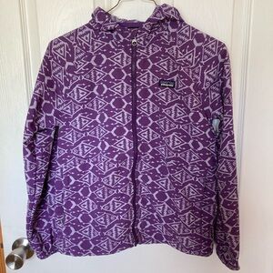 Patagonia Kids Purple Baggie Jacket Sz XL